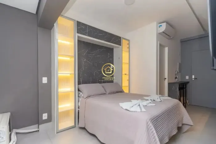 Studio Republica mobiliado e com lazer completo