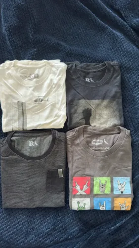 4 camiseta Reserva TAM 4 anos