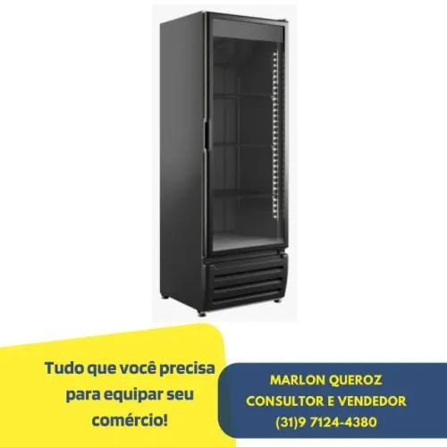 Cervejeira Braslar 500 Litros Porta de Vidro
