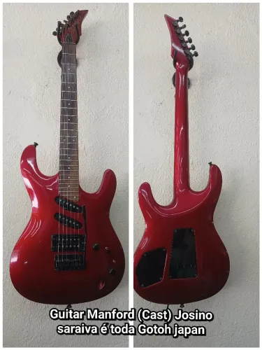 Guitarra Manford (Cast) Josino saraiva toda gotoh Japan ano 1992