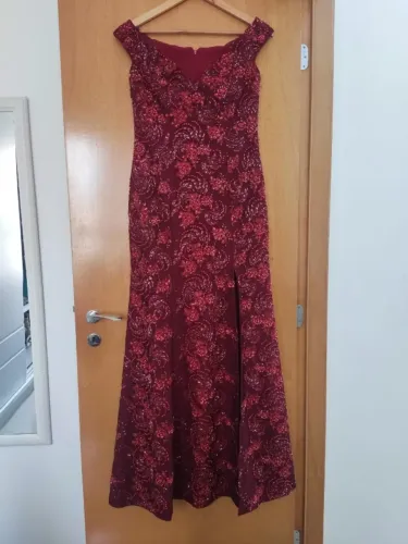 Vestido de formatura/festa Marsala