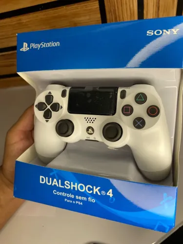Controle Ps4 Sem Fio Branco an5