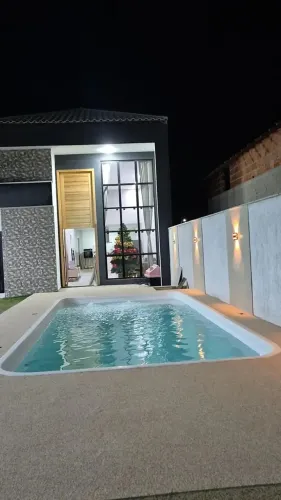 Casa com piscina, 4 quartos no Condomínio Caiçara- Arraial do Cabo - RJ