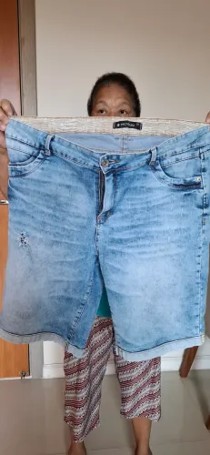 Bermuda Jeans Feminina