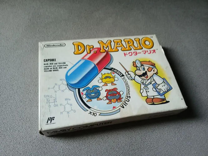 Dr. Mario - Famicom - Jogo Original