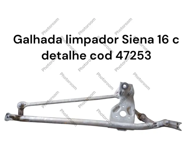 Limpador de Para-brisa Siena 16 C - Cod. 47253