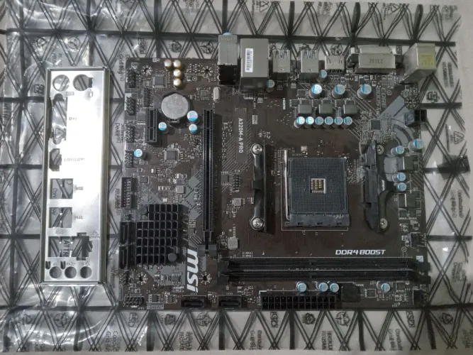 Placa-mãe MSI A320M-A PRO (leia a descrição)
