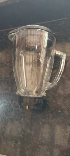 Copo vidro, lamina e tampa liquidificador Oster 12 Speed 6844-017
