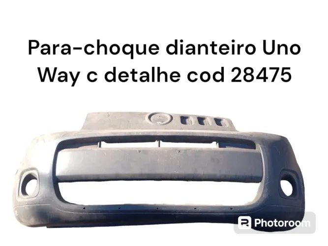 Para-choque Dianteiro Uno Way c/ Detalhe - Cód 28475