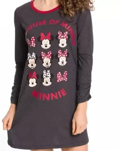Camisola Disney Minnie Manga Longa - Nova com Etiqueta ?
