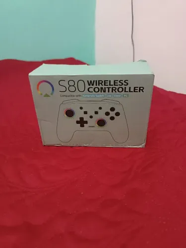Controle bluetooth datafrog(Nintendo Switch, Pc, Android) recarregável preto