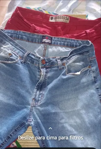 Calças femininas tamanho 54