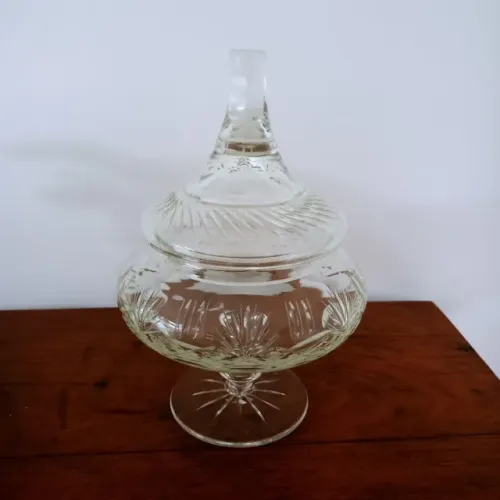 Bomboniere de Cristal - nova- nunca usada