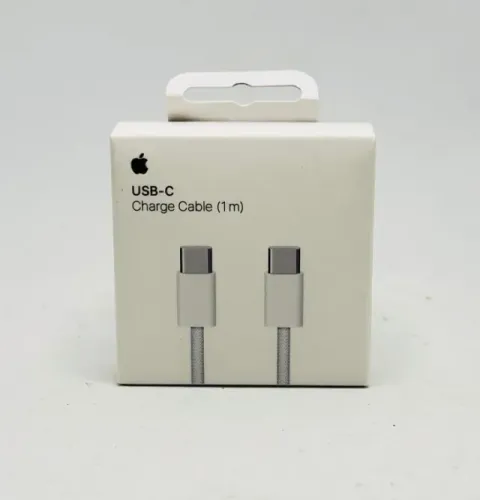 Cabo Usb-C Para Tipo-C Para iPhone 15 16 17 com 1 Metro Novo na Caixa Lacrada