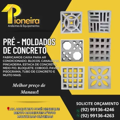 Cobogó de concreto