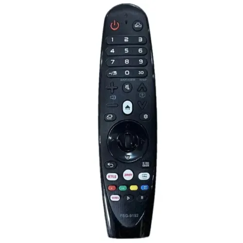 Controle Compatível TV LG Magic 4k Universal Netflix GloboPlay PrimeVideo - 9192