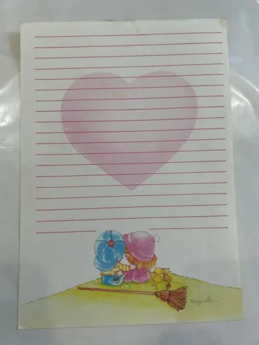 Papel de carta antigo