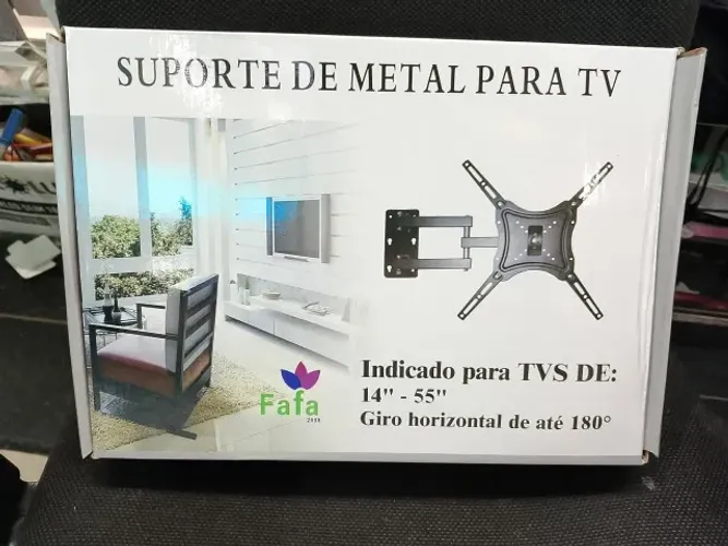 Suporte de Metal Para Tv (Honestidade e Qualidade Distribuidora JK Eletrônicos)