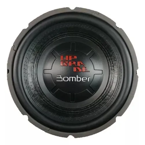 Subwoofer 10 Pol Upgrade Bomber 350w 4 Ohms Bobina Simples Cor Preto