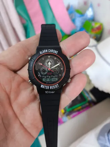 Relógio Citizen Sport WR100 C112 series Analog/Digital Alarm Chrono