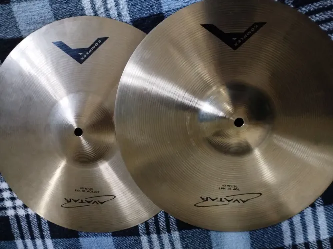 Prato HiHat Avatar 14" polegadas B20 (Chimbal) par