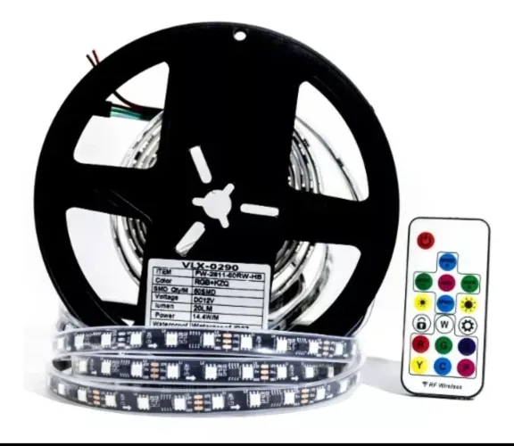 Fita de led ws2811 (som automotivo)