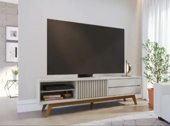 Bancada P/ TV até 75" DIVIDIMOS EM ATE 10 X SEM JUROS 