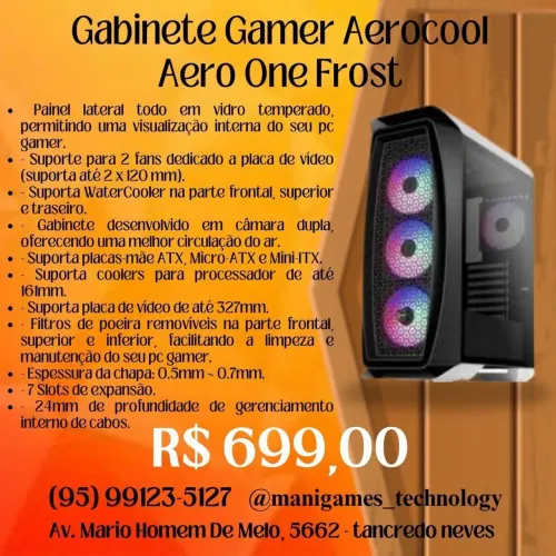 Gabinete Gamer
