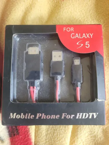 Cabo hdmi pra celular s5 usb antiga