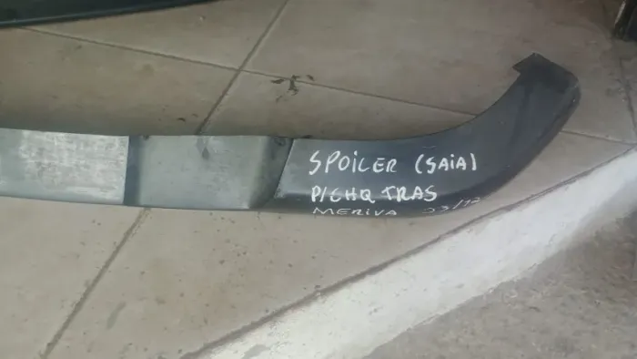 Spoiler (saia) Para-choque traseiro Chevrolet Meriva 2003 / 2012