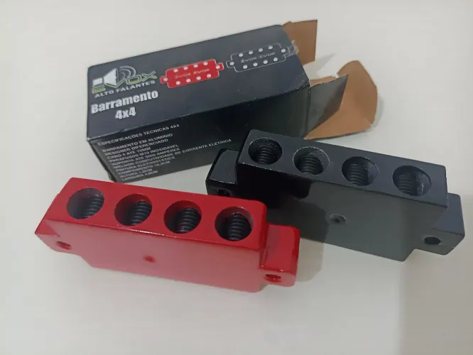 Bloco distribuidor - Som Automotivo (8 vias)