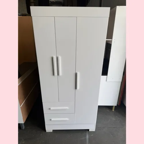 Guarda roupa branco 3 portas - entregamos hoje 