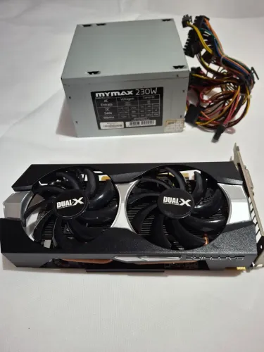 Placa vídeo R9 270 X 4G + Fonte 230 W