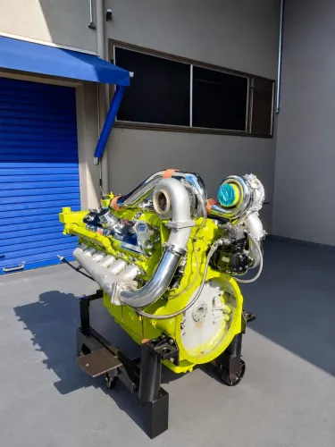 Motor diesel Detroit V-12 Bi-turbo