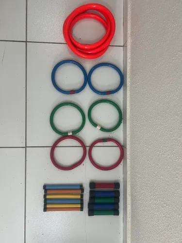 Kit submerso para natação 