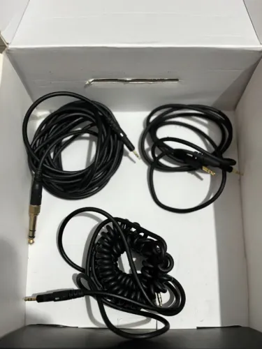 Título: Audio-Technica ATH-M50x Original | 3 Cabos + Caixa e Acessórios