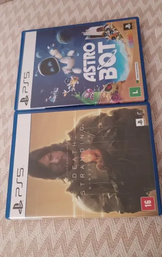 Death stranding e astro bot jogos ps5 Anápolis
