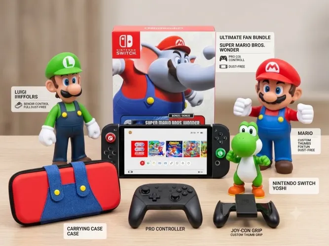 Nintendo switch oled + super Mário bros