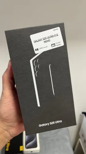 Galaxy S25 ultra 512 novo Lacrado 