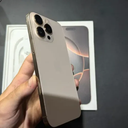 IPhone 16 Pro Max 512GB Titânio-Deserto Impecável! Acc cartão + Brindes! Oportunidade!