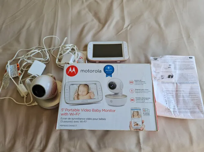 Vendo babá eletrônica Motorola MBP 855 connect