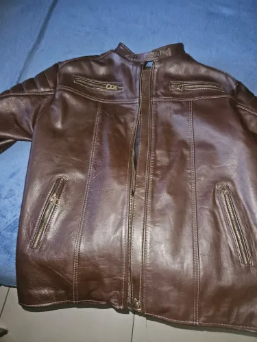 Jaqueta de couro