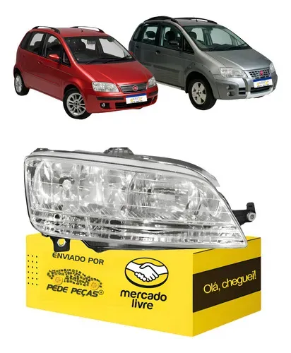 Sinaleira Farol Fiat Idea 2006 2007 2008 2009 2010 Direito/passageiro