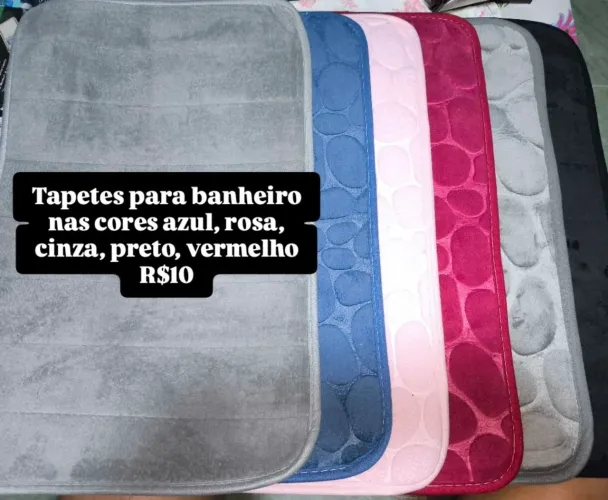 Tapetes para banheiro