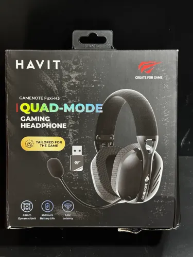 Headset Gamer Havit Fuxi H3, Wireless