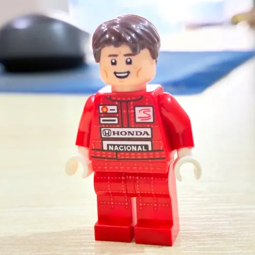 Lego Minifigure Ayrton Senna 