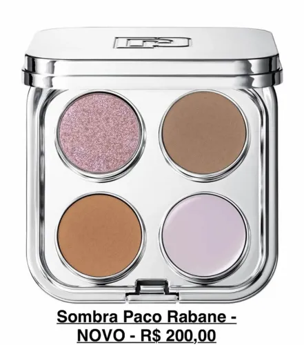 paleta de sombras rabanne -nova