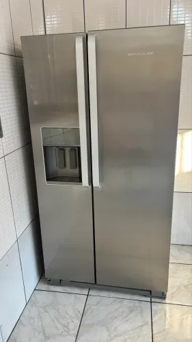 Geladeira Brastemp Side by Side Inox