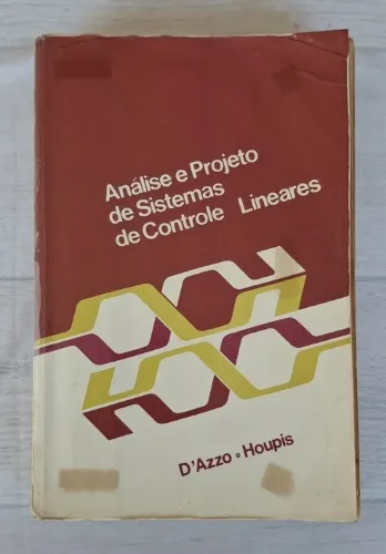 Livro Análise E Projeto De Sistemas De Controle Lineares - D'Azzo