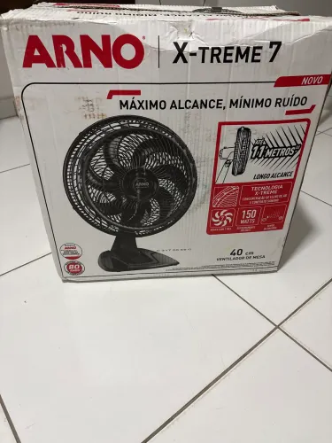 Ventilador Arno X Treme 7 Novo C/ Nota Fiscal